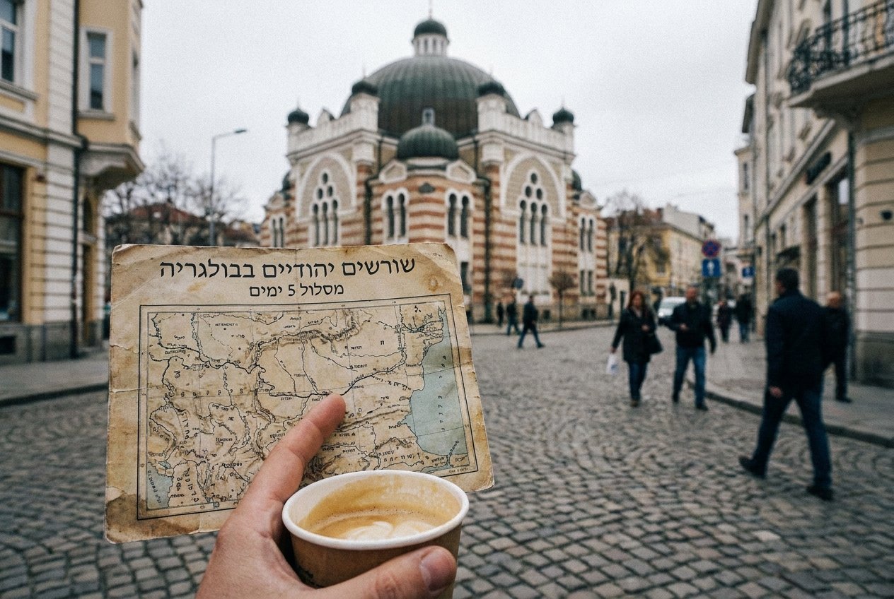 שורשים יהודיים בבולגריה — מסלול 5 ימים שמספר סיפור שכמעט נשכח