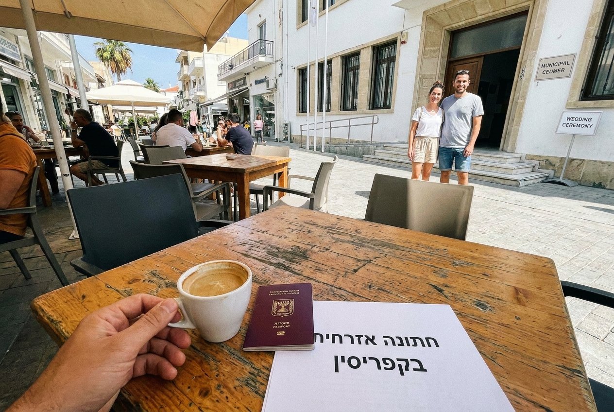 חתונה אזרחית בקפריסין