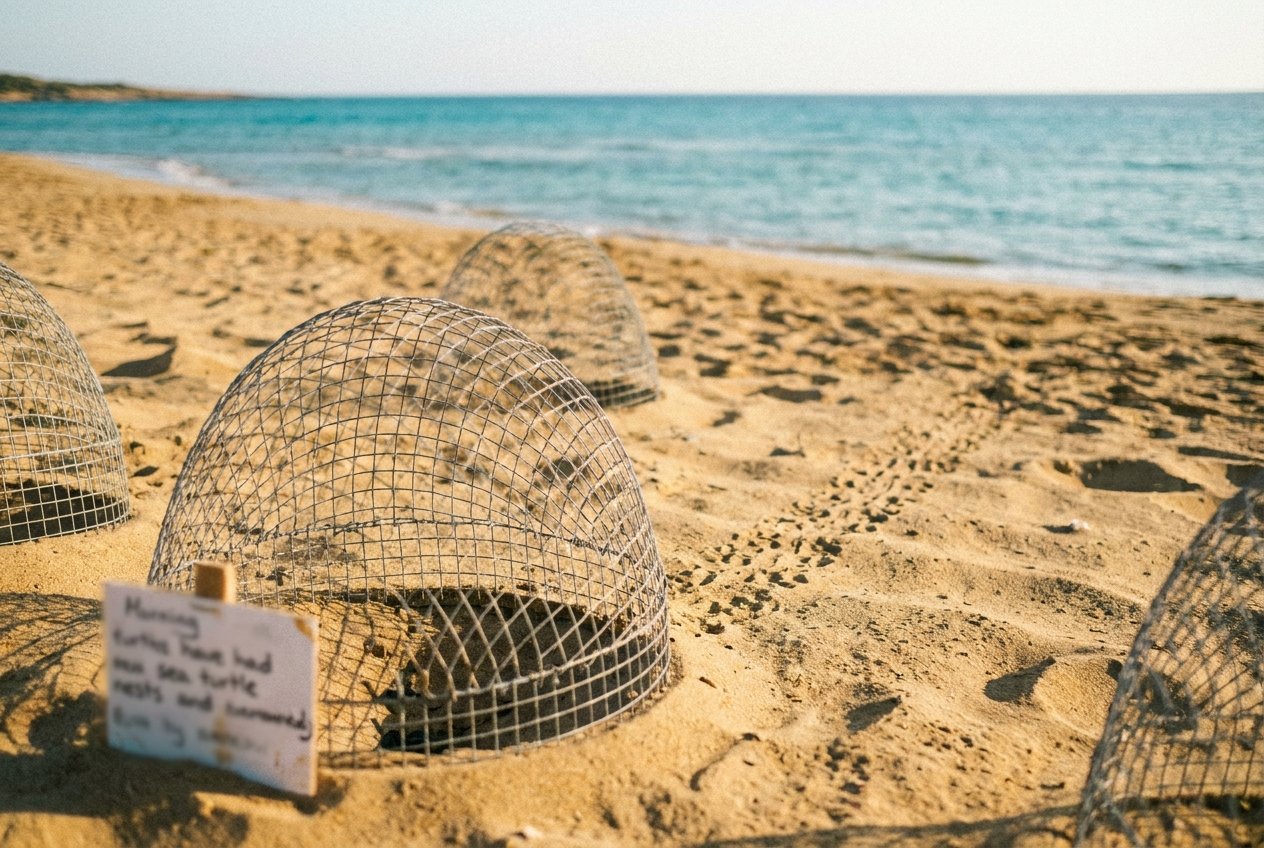 צבי ים בחוף לרה (Lara Beach)