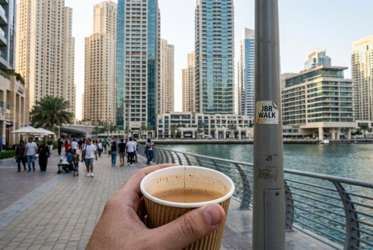 JBR (ג'ומיירה ביץ') או דובאי מרינה?