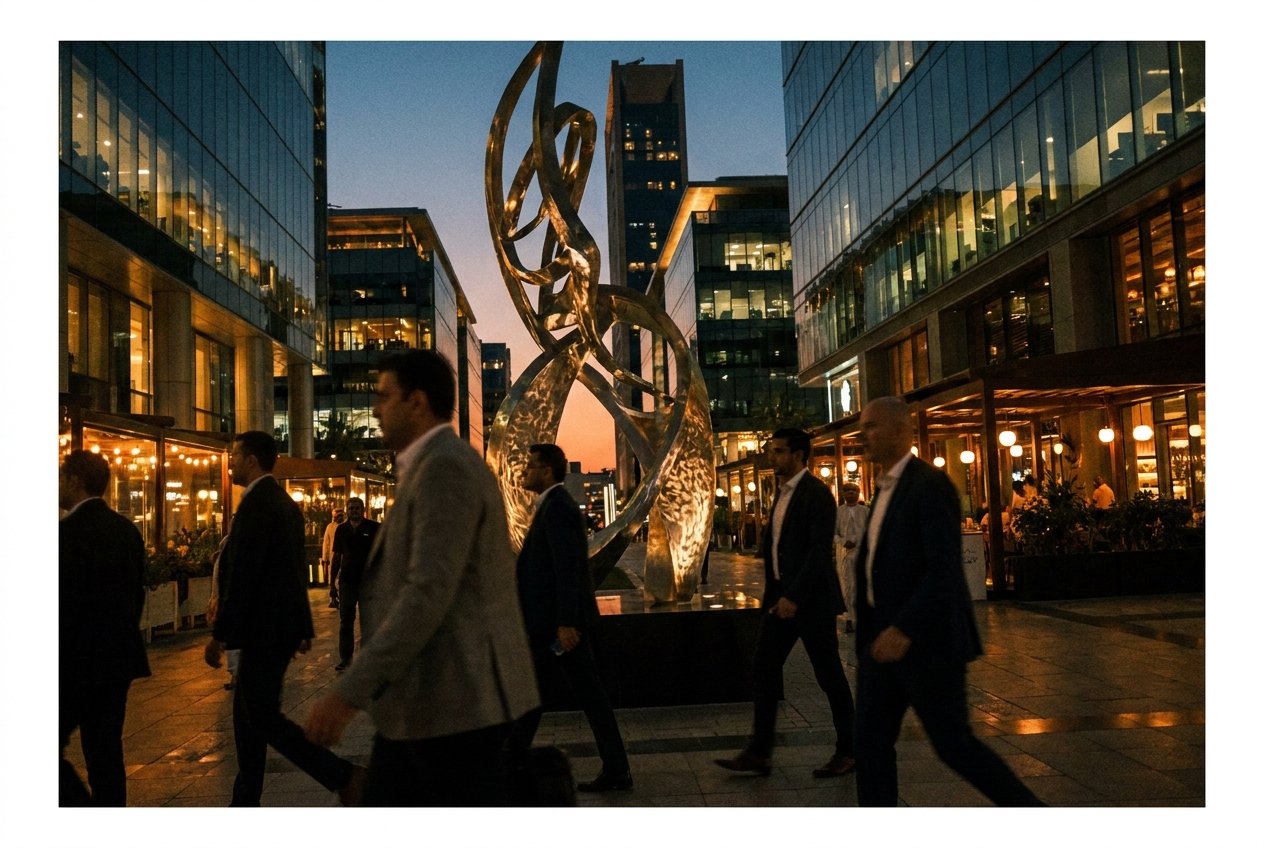 DIFC — פיננסים, אמנות ומטבח גבוה