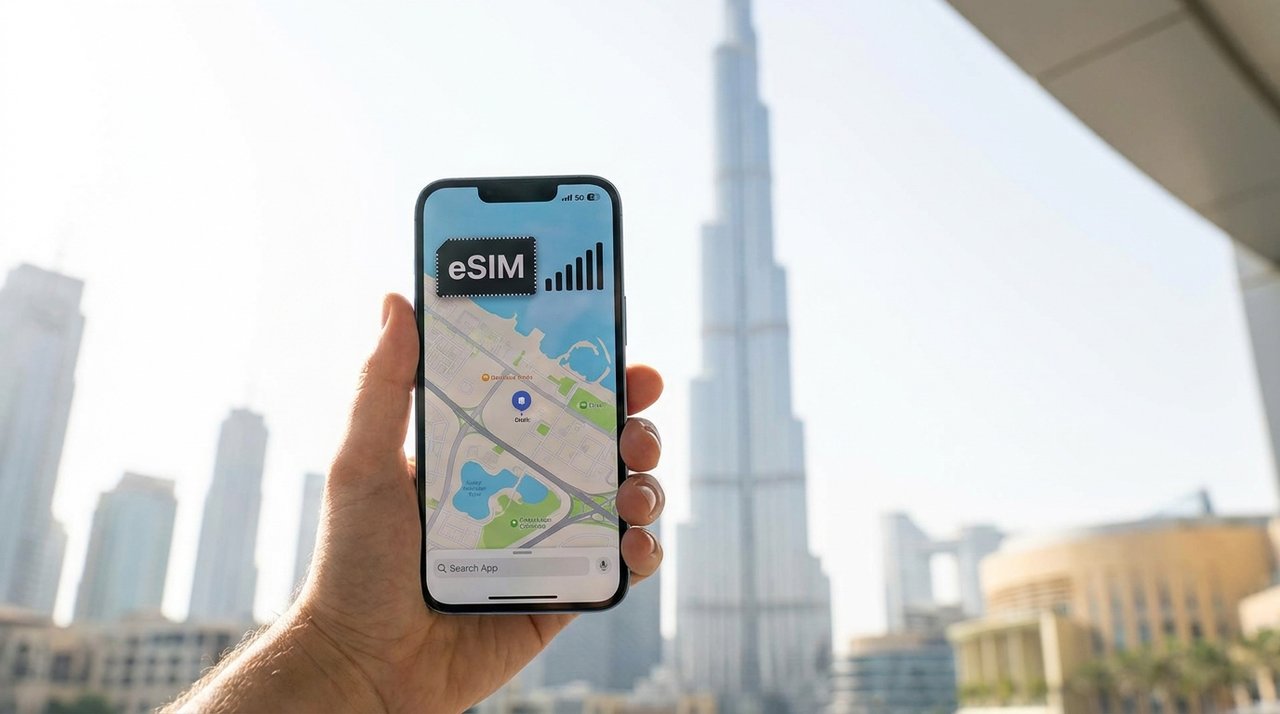 סים, eSIM ואינטרנט בדובאי