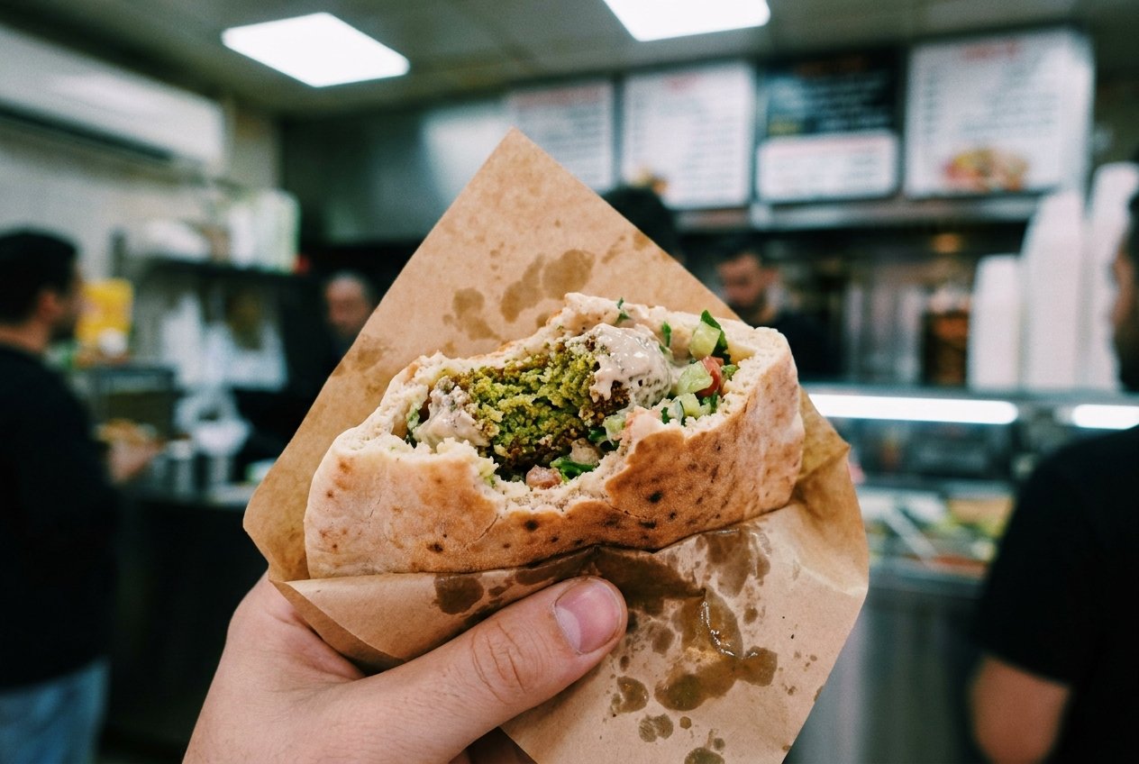 שווארמה ופלאפל בדובאי