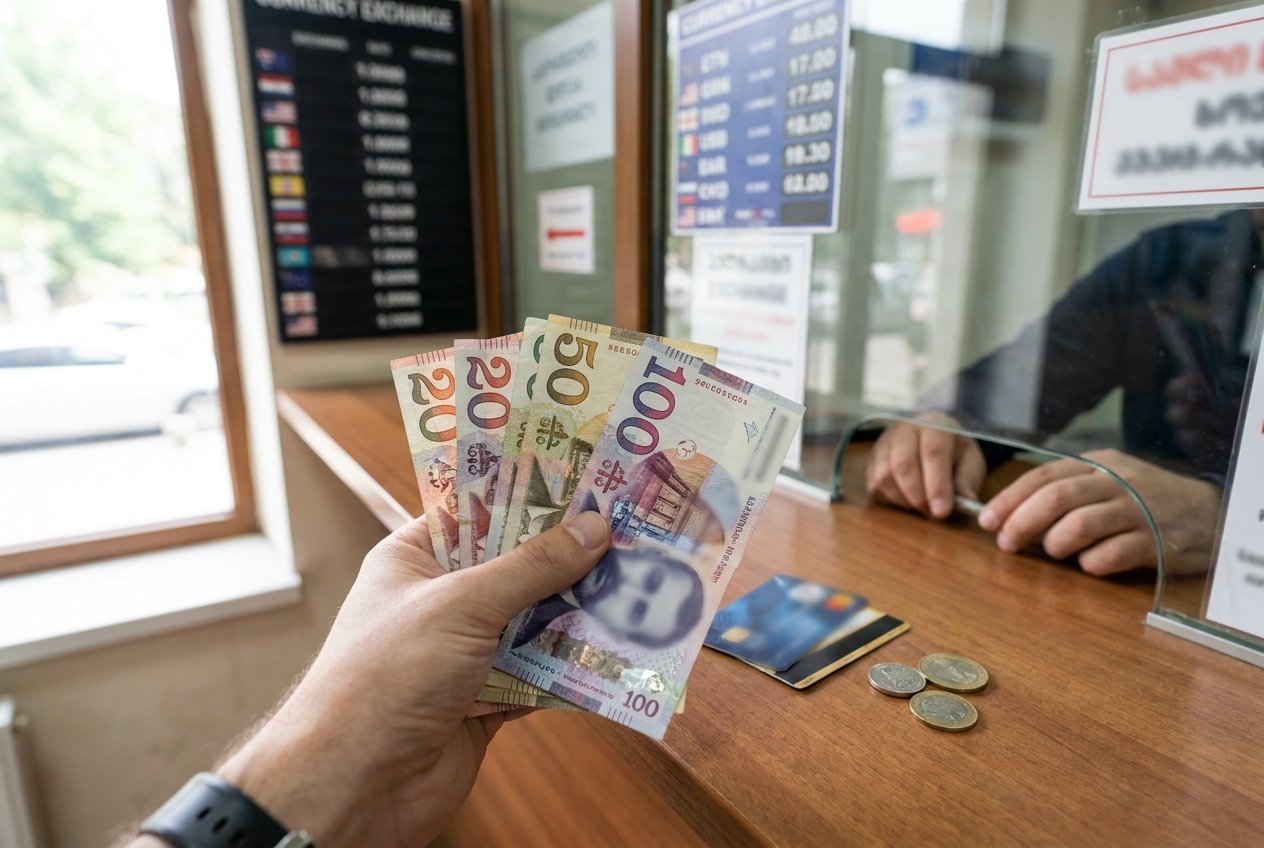 כסף בגאורגיה — לארי, ATM ואיך לחסוך