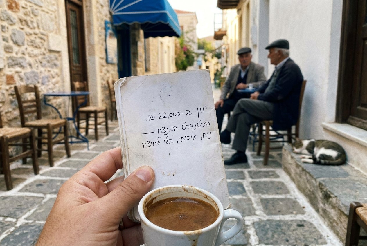 יוון ב-22,000 ₪