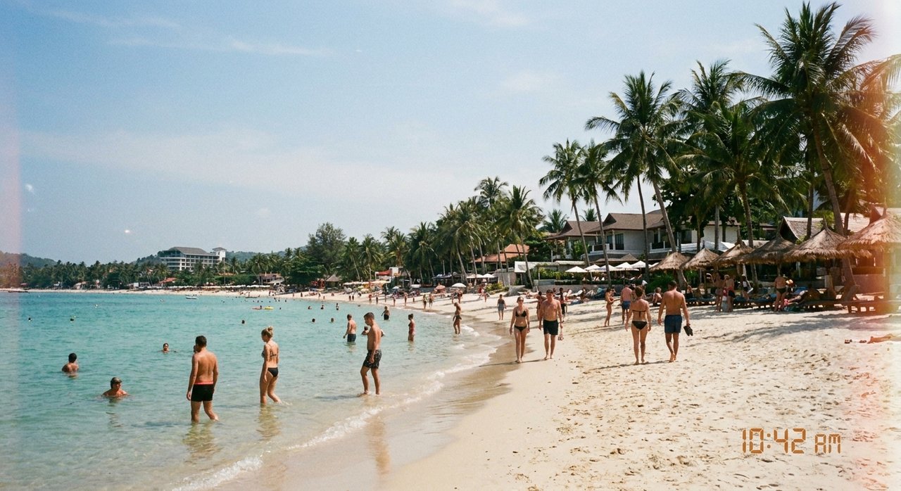חוף צ'אוונג (Chaweng Beach)
