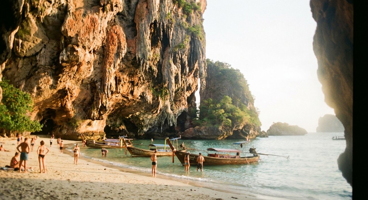 פרה נאנג (Phra Nang Beach)
