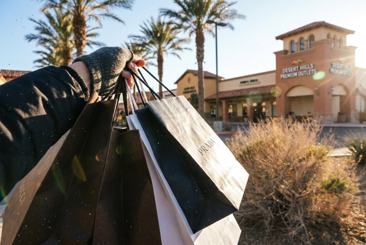 Desert Hills Premium Outlets — אאוטלט היוקרה של קליפורניה