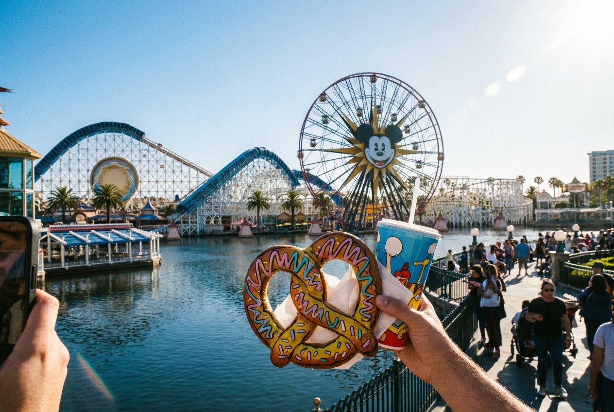 California Adventure — מארוול, Pixar ורכבות הרים
