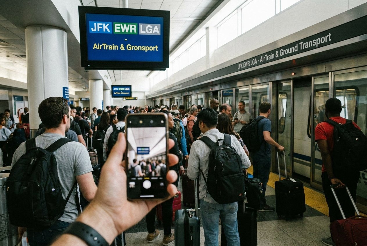 שדות התעופה בניו יורק — JFK, EWR, LGA